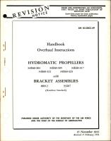 Revision to Overhaul Instructions for Hydromatic Propellers with Bracket Assemblies