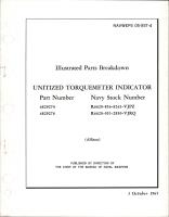 Illustrated Parts Breakdown for Unitized Torquemeter Indicator - Parts 682974 and 6829276