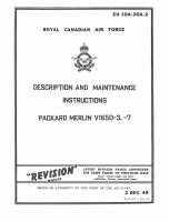 Description & Maintenance Instructions - V-1650