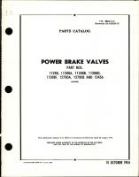 Parts Catalog for Power Brake Valves