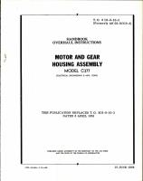 Overhaul Instructions for Motor and Gear Housing Assembly Model C377