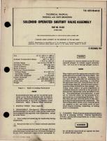 Overhaul with Parts Breakdown for Solenoid Operated Shutoff Valve Assembly - Part 35-055 