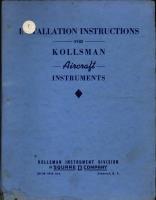 Installation Instructions for Kollsman Aircraft Instruments