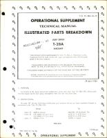 Illustrated Parts Breakdown for T-28A - Operational Supplement