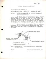 Information Regarding Use of Oversize Holes in Parking Brake Assembly