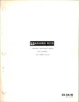 Component Maintenance Manual for Lock Assembly - Part AR2591