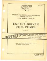 Operation, Service, & Overhaul Instructions with Parts Catalog for Engine-Driven Fuel Pumps