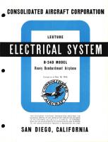 Electrical System Information for the Model B-24D