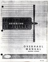 Overhaul Manual for Hydromatic Reversing Propellers - Model 43E60