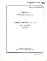 Overhaul Instructions for Anti-Skid Control Box - Part 4805