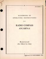 Operating Instructions for Radio Compass AN/ARN-11