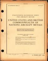 United States and British Commonwealth of Nations Aircraft Metals