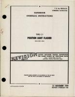 Overhaul Instructions for Position Light Flasher - Type C-1