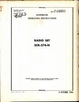 Handbook Operating Instructions for Radio Set SCR-274-N