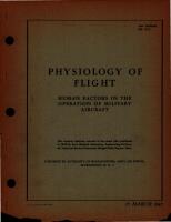 Physiology of Flight for Human Factors in the Operation of Military Aircraft