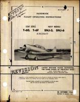 Flight Operating Instructions for T-6D, T-6F, SNJ-5 & SNJ-6