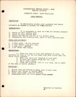 P-38 Structures - Wing Jacking