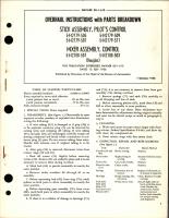 Overhaul Instructions with Parts Breakdown for Pilot's Control Stick Assembly and Control Mixer Assembly