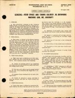 Head Space and Timing Caliber .50 Browning Aircraft Machine Gun, M2