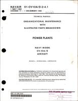 Organizational Maintenance with Illustrated Parts Breakdown for Power Plants on the OV-10A/D
