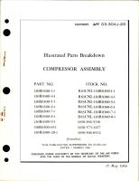 Illustrated Parts Breakdown for Compressor Assembly