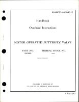 Overhaul Instructions for Motor Operated Butterfly Valve - Part 306800