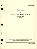 Parts Catalog for Hydraulic Pump Motor - Model D820 