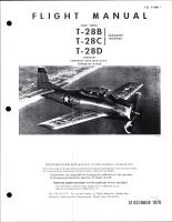  Flight Manual for USAF Series T-28B, T-28C Armament Modified, & T-28D