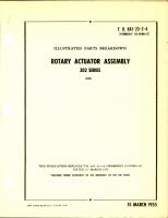 Illustrated Parts Breakdown Rotary Actuator Assembly 202 Series