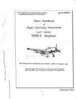 Pilot's Handbook - TBM-3