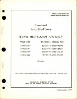 Illustrated Parts Breakdown for Servo Mechanism Assembly