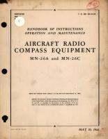 Instructions Operation and Maintenance for Aircraft Radio Compass Equipment MN-26A and MN-26C