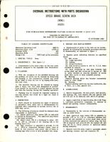 Overhaul Instructions with Parts Breakdown for Speed Brake Screw Jack - 39901 