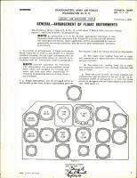 Arrangement of Flight Instruments