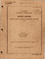 Overhaul Instructions for Electric Motors - Models BM517-2, BM517-5, BM517-5A, and BM517-5B 