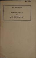 Technical Manual for Air Navigation