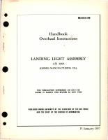 Overhaul Instructions for Landing Light Assembly - AN 3095