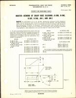 Rework of Sharp Nose Ailerons for B-26B, B-26C, B-26F, B-26G, JM-1, and JM-2