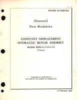 Illustrated Parts Breakdown for Constant Displacement Hydraulic Motor Assembly Model MF 88-913-S332-5A 