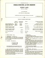 Overhaul Instructions with Parts Breakdown for Screw Jack - Part M-2985M2