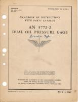 Instructions with Parts Catalog for AN 5772-2 Oil Pressure Gage
