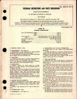 Overhaul Instructions with Parts Breakdown for Drain Valve Assembly - 41-1579-002, 41-1579-003, and 41-1579-004