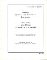 Operation and Maintenance Instructions for Hydraulic Propeller - A6441FN-248