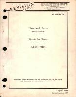 Illustrated Parts Breakdown for Aircraft Gun Turret Aero 9B-1