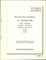 Illustrated Parts Breakdown for DC Generators 