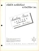 Service School Lectures - Landing Gear