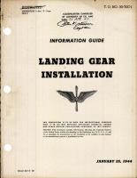 Information Guide - Landing Gear Installation