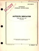 Overhaul Instructions for Autosyn Indicator Type 6901-B1A-1-1A1