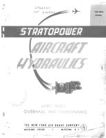 Overhaul and Maintenance for Stratopower Aircraft Hydraulics - 65WC Series - Pump Model 65WC06001