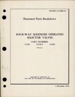 Illustrated Parts Breakdown for Four-Way Solenoid Operated Selector Valves - Parts 12130, 12130-2 and 12390 